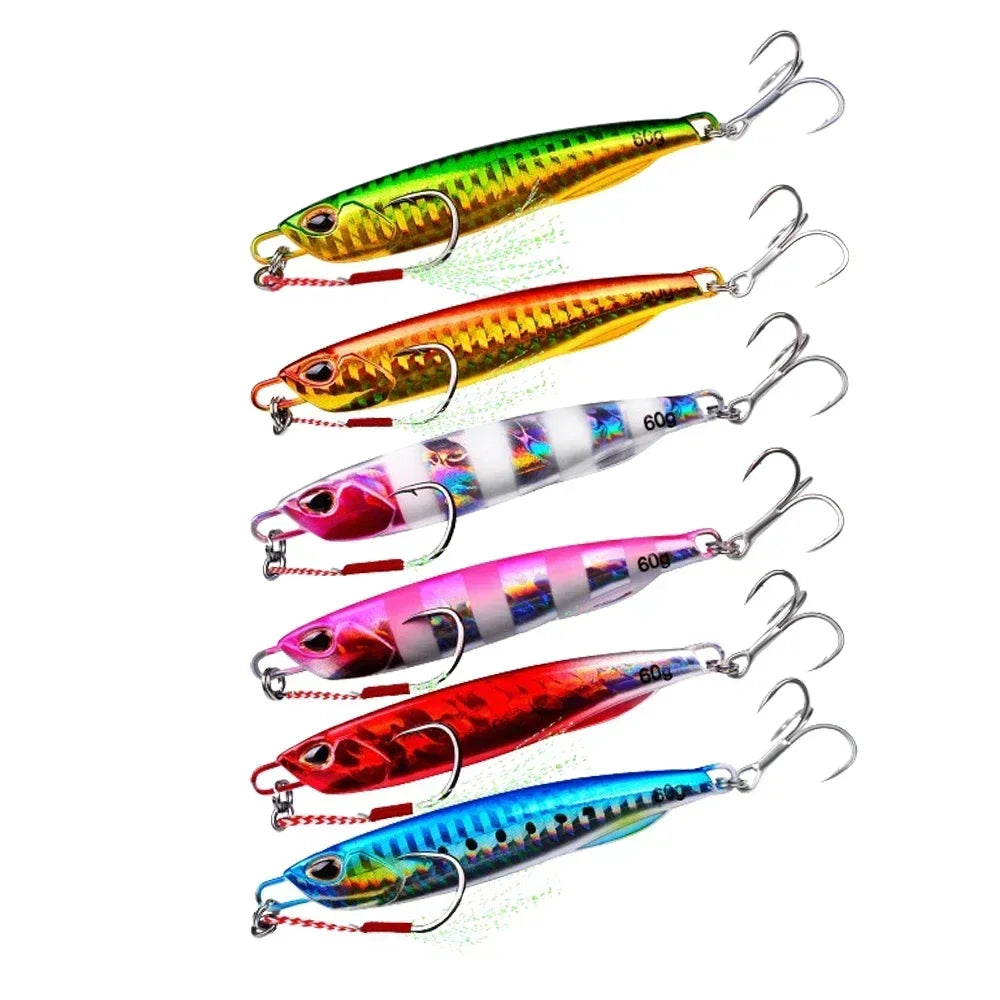 Metal Jig Fishing Lure 10g | 15g | 20g | 30g | 60g