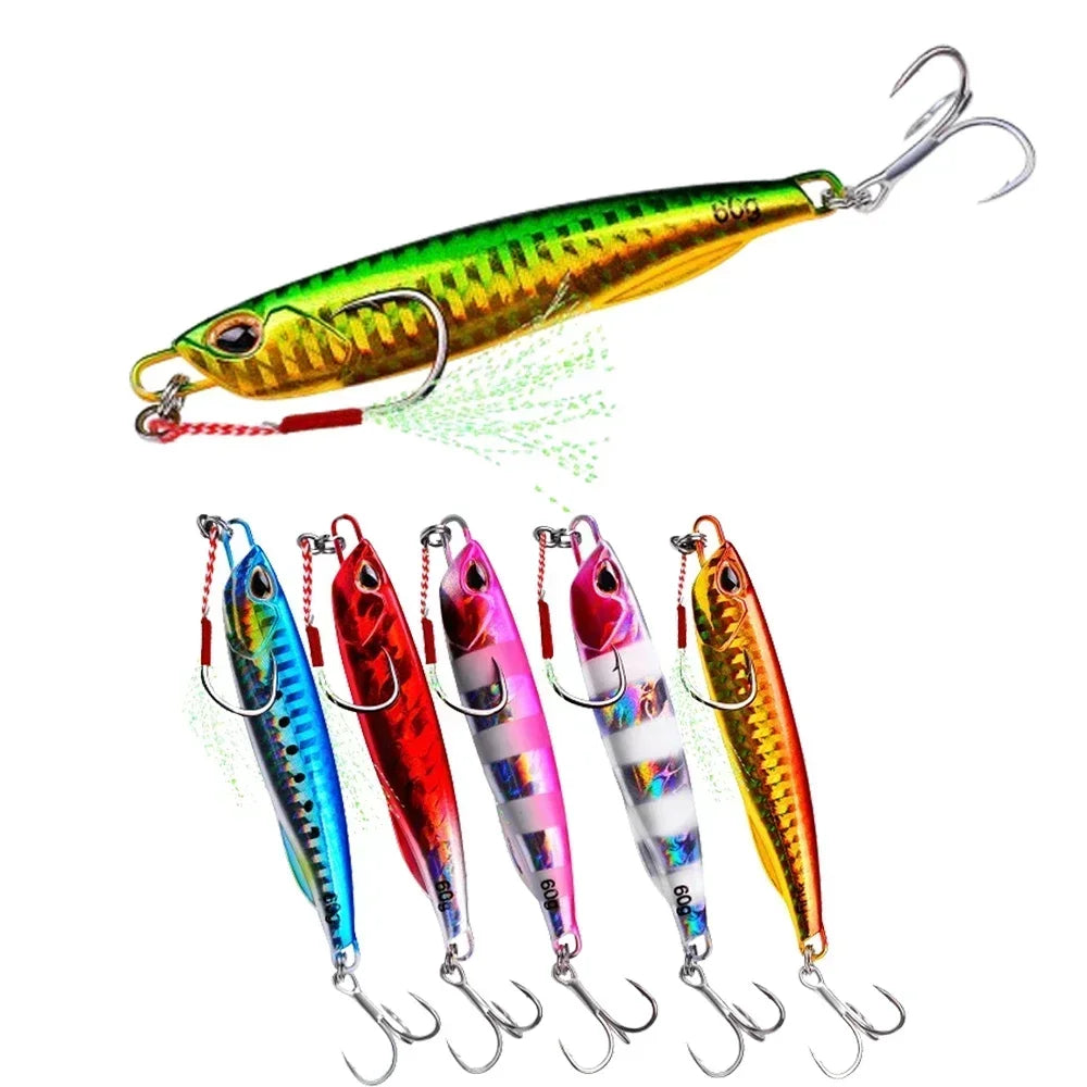 Metal Jig Fishing Lure 10g | 15g | 20g | 30g | 60g