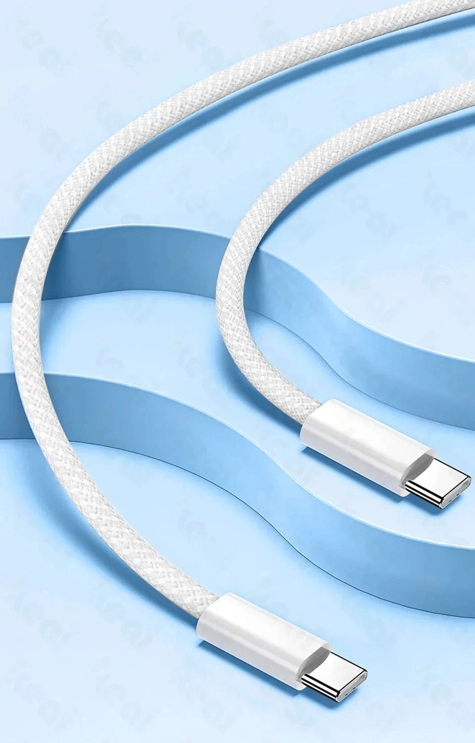 60W USB C Phone Cable For iPhone 16 | 15 | 17 Pro Max | 17 Air Plus Fast Charging Type-C